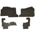 Discovery 3 Rubber Mat Set RHD (First & Second Row)