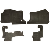 Discovery 3 Rubber Mat Set RHD (First & Second Row)